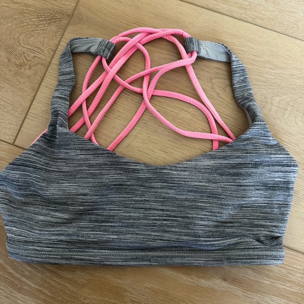 Gray Lululemon Sports Bra